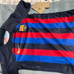 Barcelona Jersey. For 2022 soccer season.
